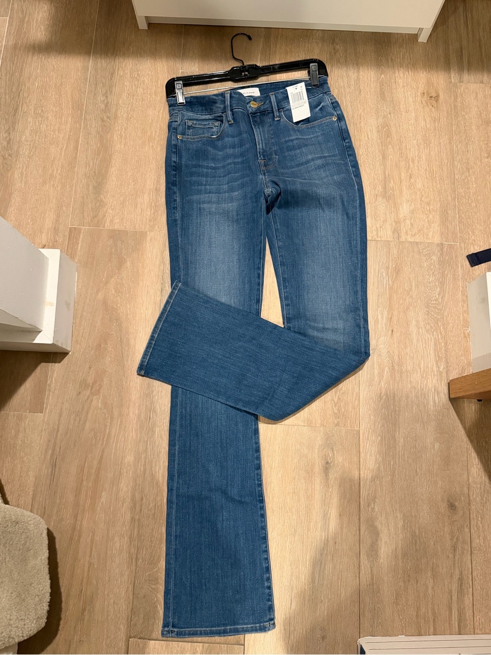 NWT FRAME Le Mini Boot Jeans Size 27 | Mid-Rise Bootcut